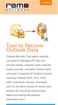 Mobile Screenshot of outlookrecovery-tool.com